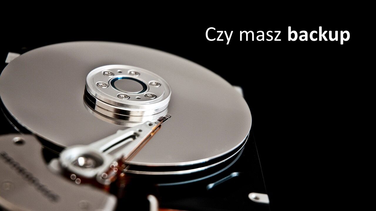 Czy wykonujesz backup danych